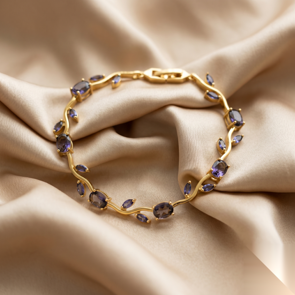 Enchanted Tulip Fairy Bracelet | Purple