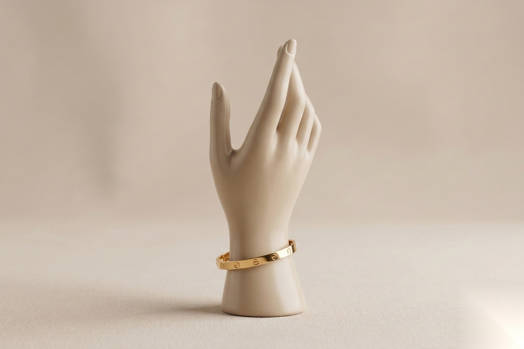 The Screw-Motif Bangles