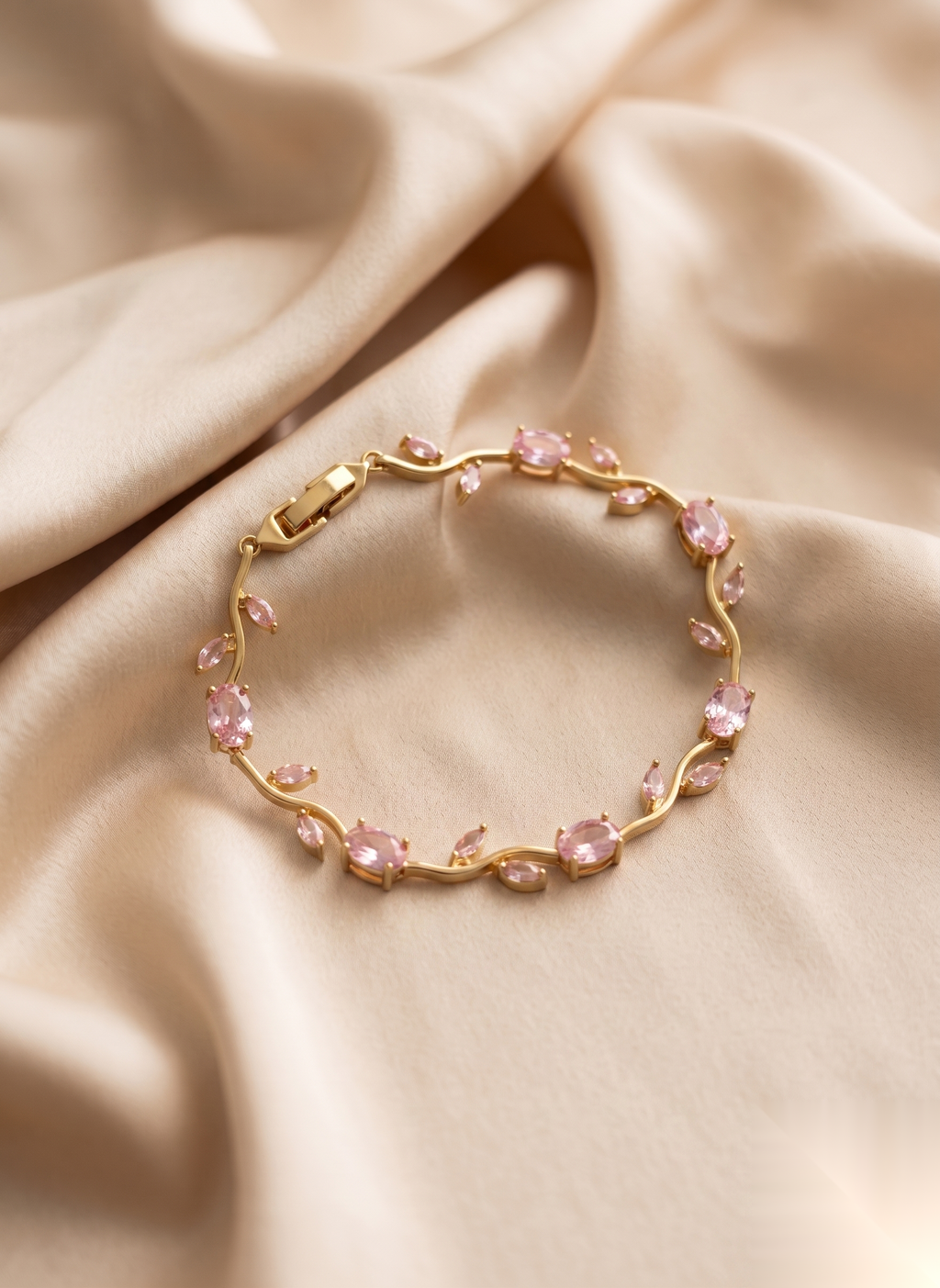 Enchanted Tulip Fairy Bracelet | Pink