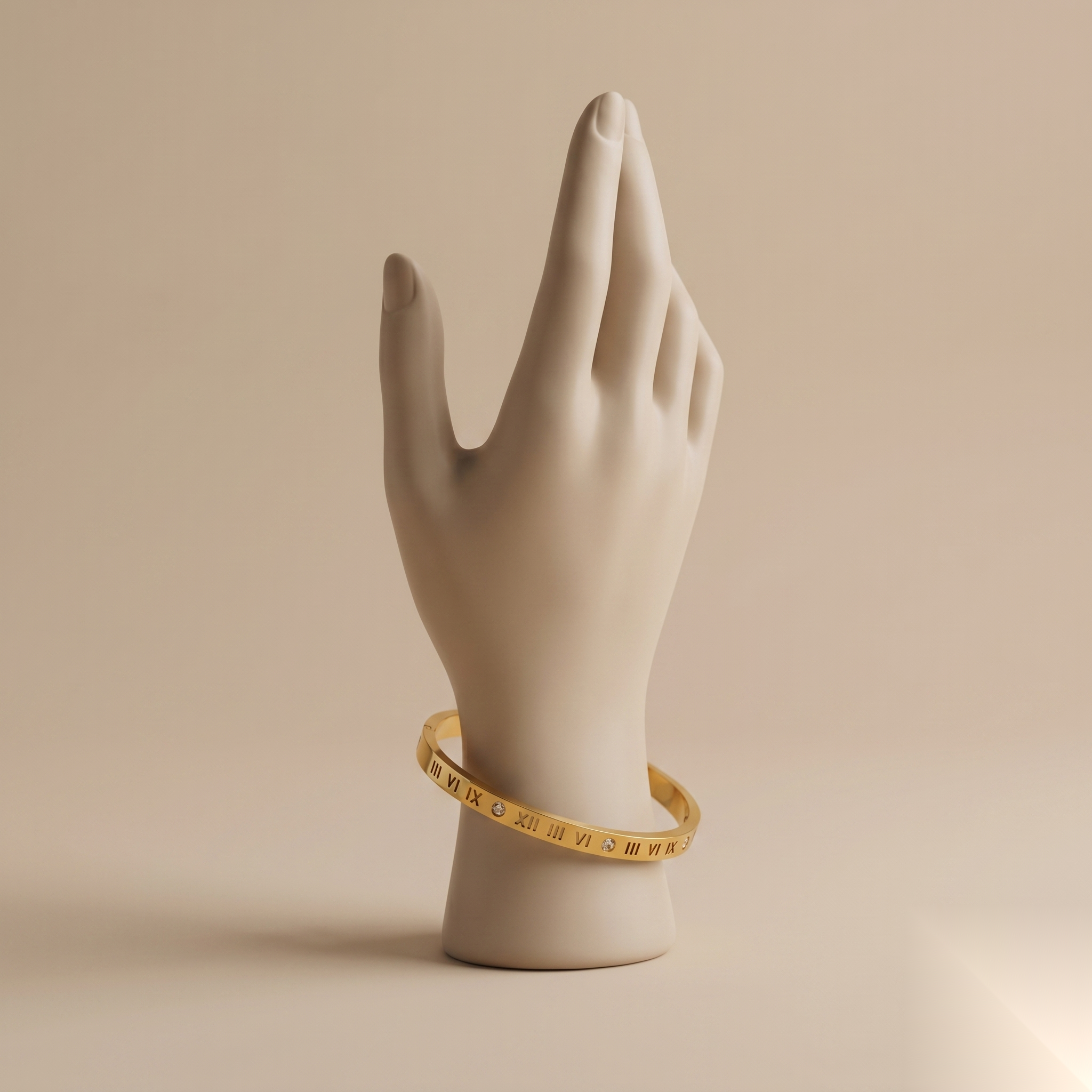 Imperial Roman Numeral Bangle