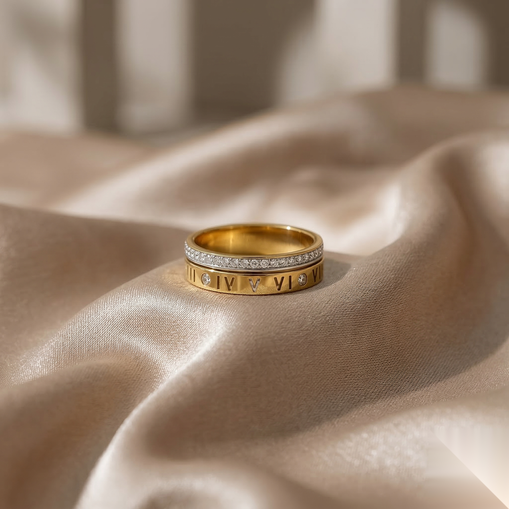 Starlight Numeral Ring