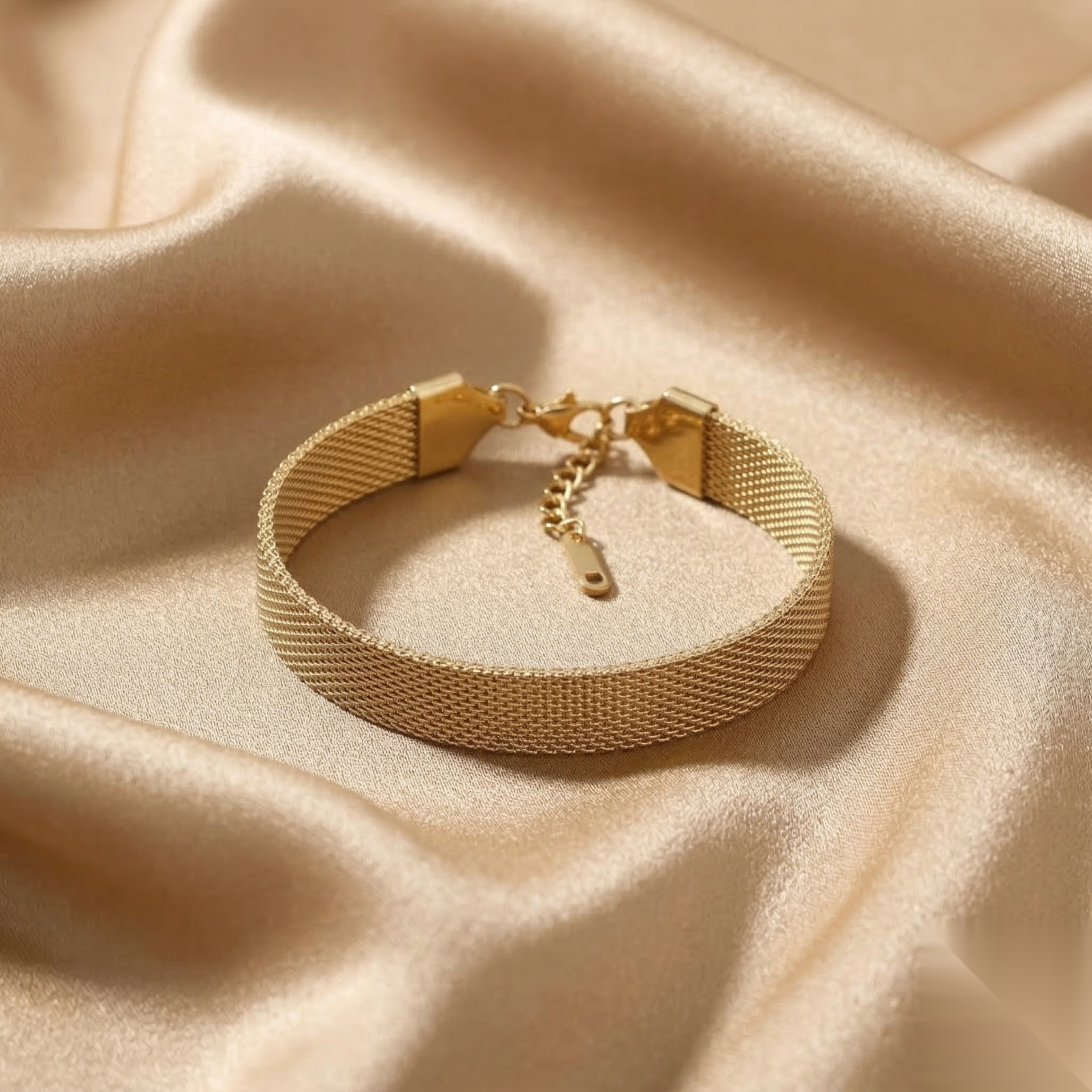 Gilded Mesh Band