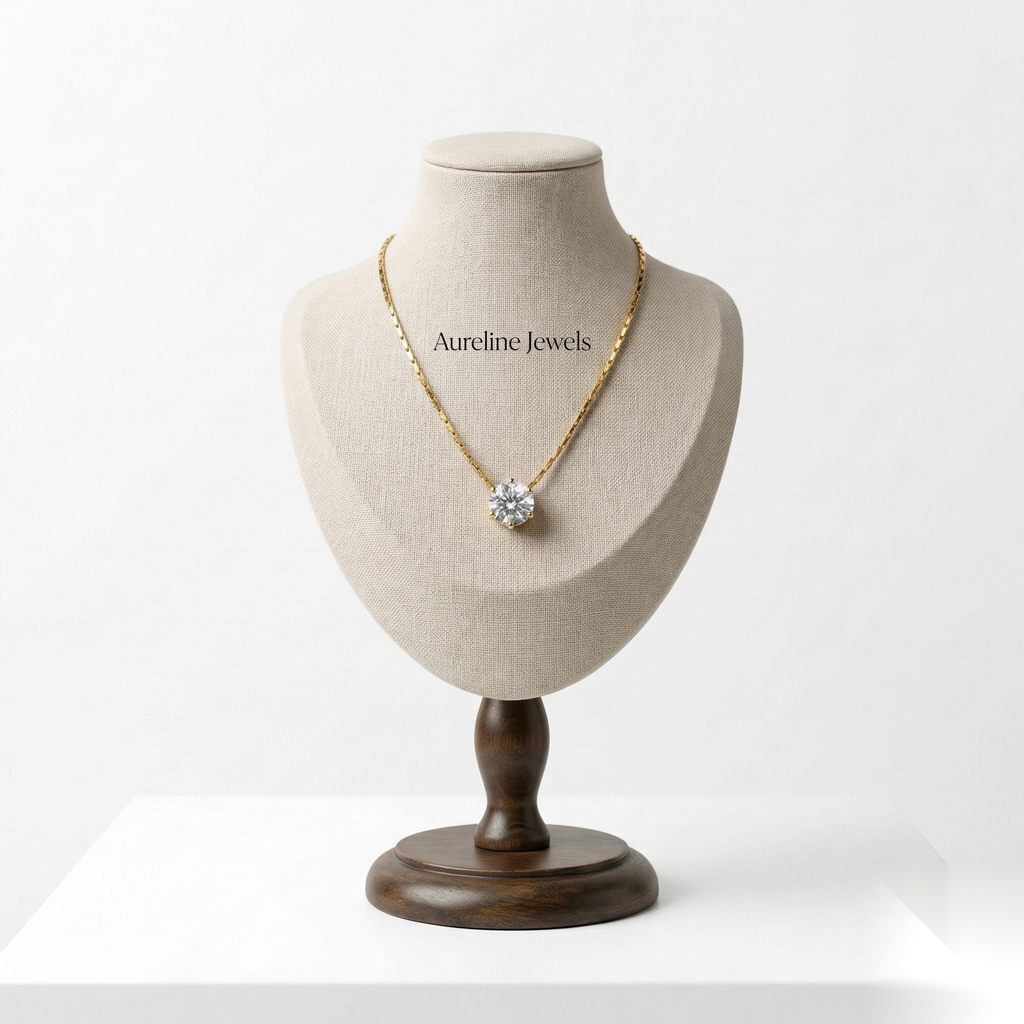 Solitaire  Necklace