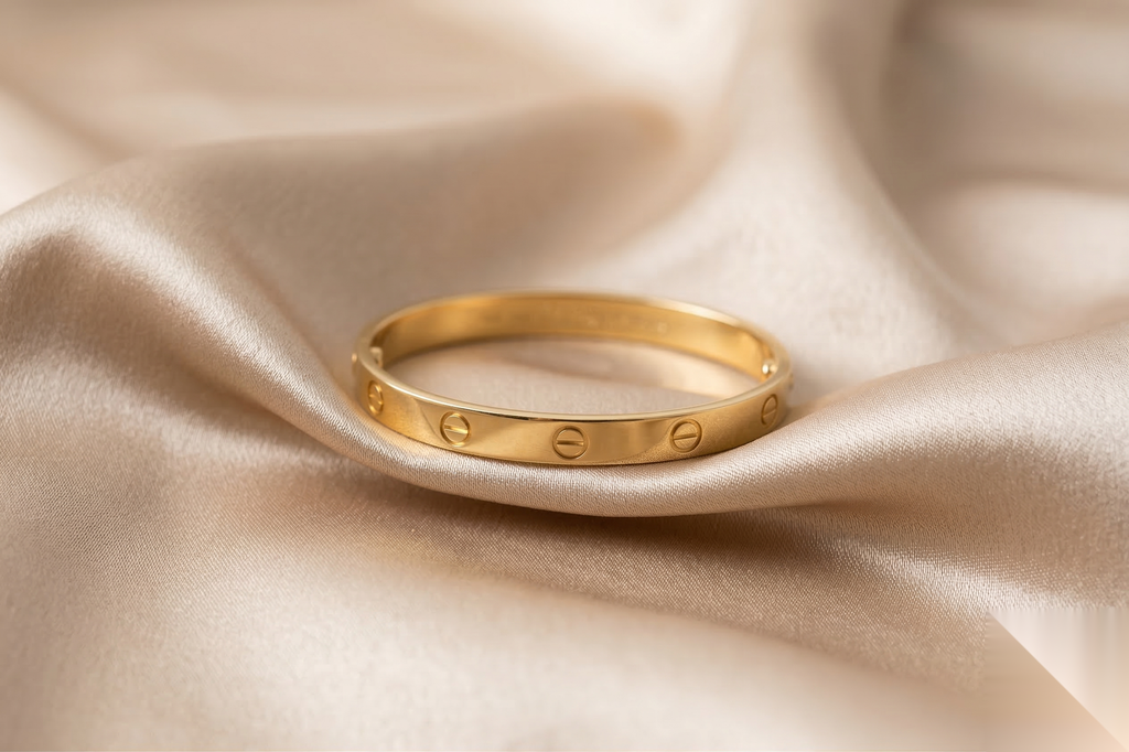 The Screw-Motif Bangles