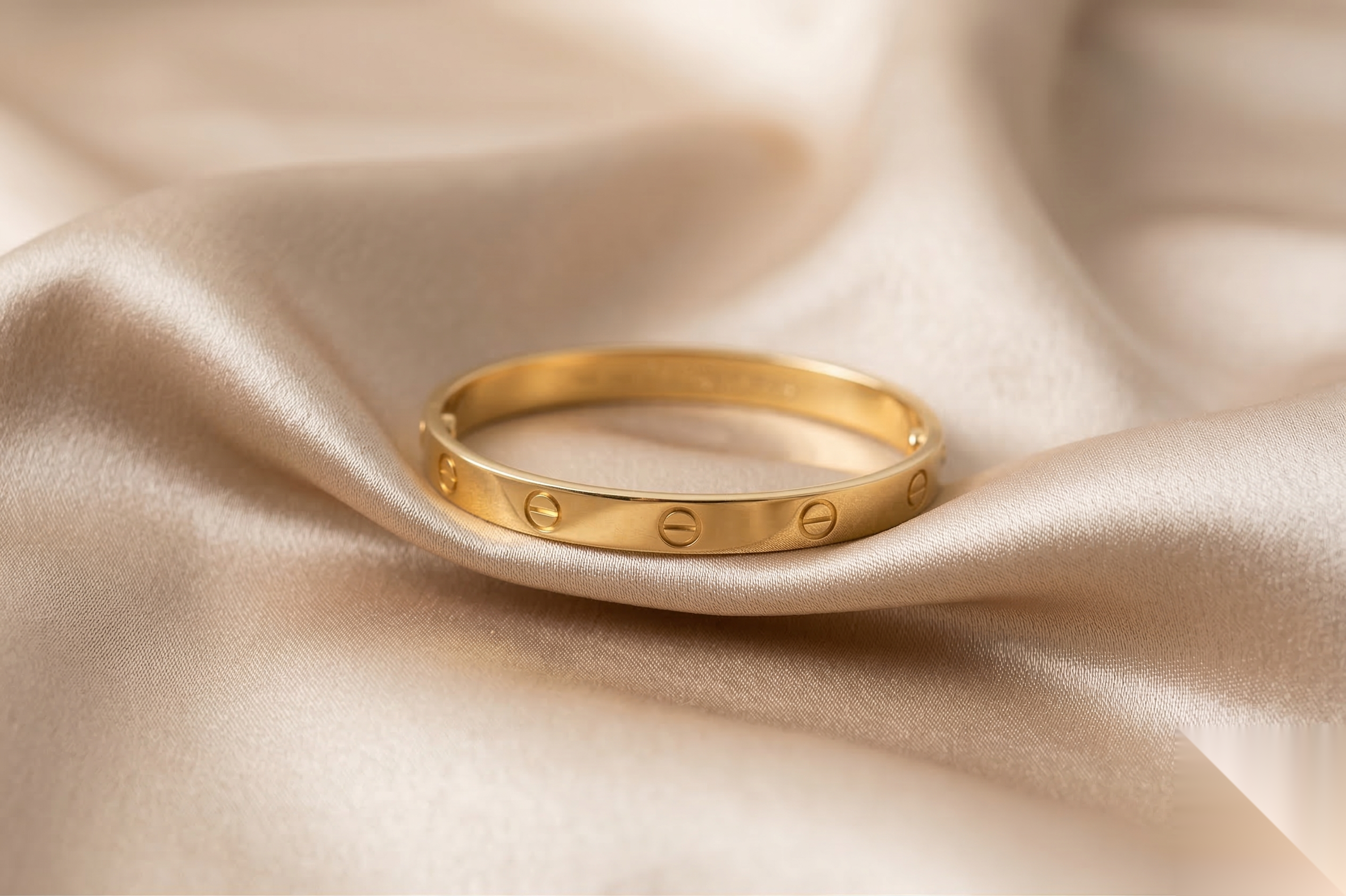 The Screw-Motif Bangles