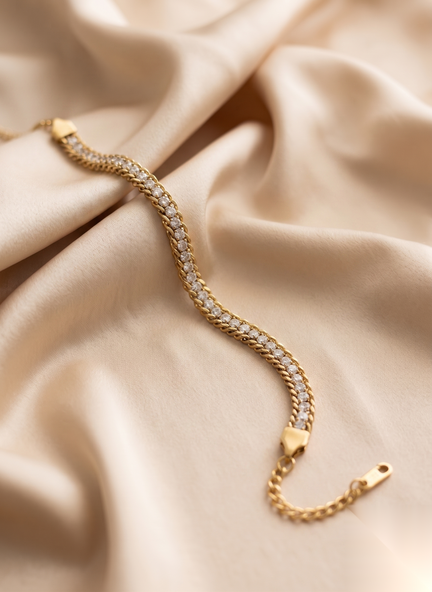 Aura Crystal Tennis Bracelet