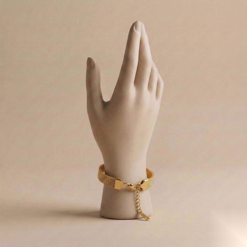 Gilded Mesh Band