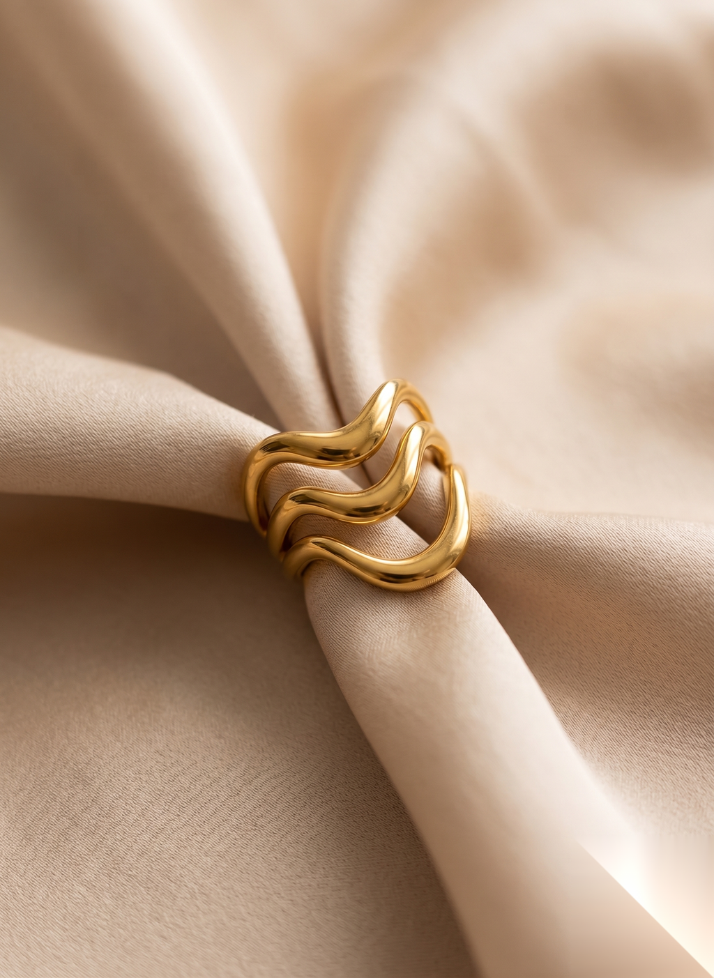 Ocean Wave Ring