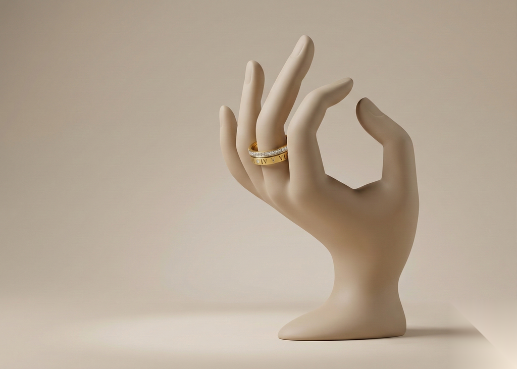 Starlight Numeral Ring